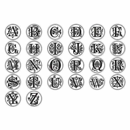 silver monogram casts